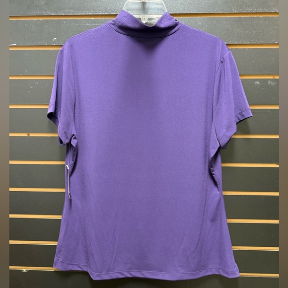 NWT east 5th purple blouse size large - Picture 2 of 3